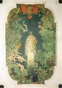 Carl Larsson Drama in Born china oil painting artist